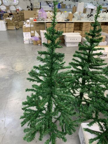 искусственные литые елки: Новогодние искусственные елки ! Высота 120 см Оптом и в розницу!