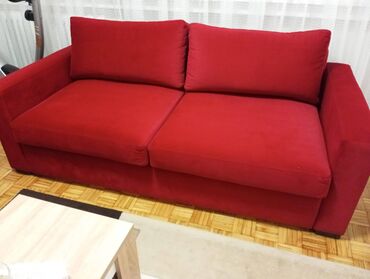 sofa: Trosed, Tkanina