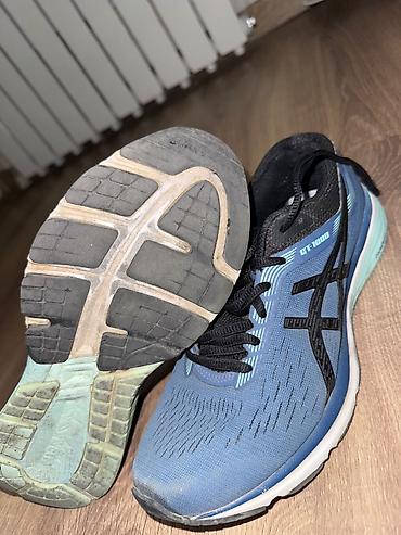 Qadın ayaqqabıları: ASICS GT-1000 krossovkaları - Rəng: mavi/firuzeyi - Üst hissə — 5