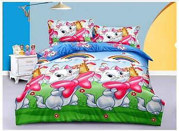 Posteljina: Dečiji set posteljine – više dezena Opis: - Višedelni set posteljine — 1