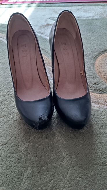 ремонта обуви: Туфли 37, цвет - Черный