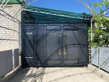 Откатные ворота: Металлические, Автоматические, Для частного дома, Для магазина, Для холодильника, С калиткой, Оптом, Новый, Бесплатная установка — 14