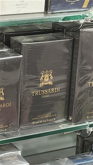 antik etir: Trussardi Uomo – Eau de Toilette (EDT) kişi ətiri - Həcm: 100 ml (3.4 — 1