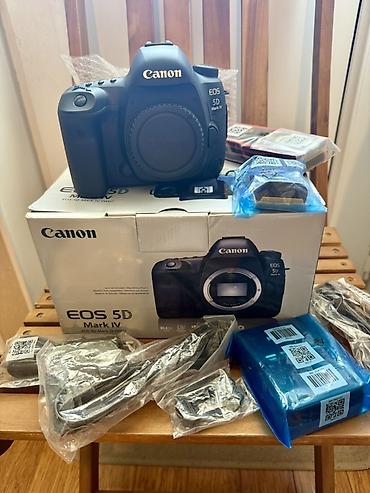 canon eos 5d mark 4: Ev üçün alınıb amma istifadə edilməyib. Ona görə mağaza qiymətindən — 1