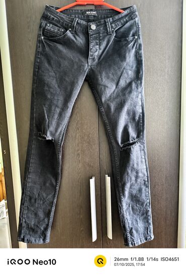 Şalvarlar: Yarım klassik Şalvar, Zara, rəng - Göy — 9