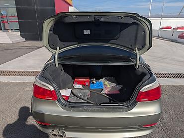 Салондун тетиктери: BMW 5‑серии (E60) с объемом 3 литра расход по трассе 9 литров — 6