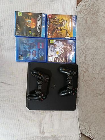 Видео оюндар жана приставкалар: Игровая консоль Sony PlayStation 4 (Slim) с комплектом аксессуаров и — 1