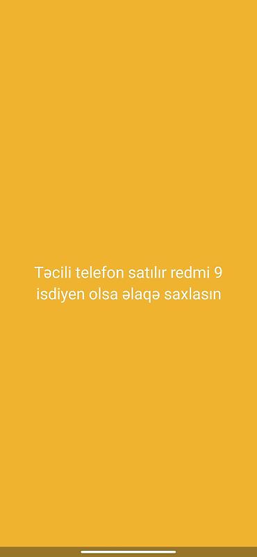 redmi 9 prime: Xiaomi Redmi 9 satılır Model: Redmi 9 - 6.53" Full HD+ ekran - — 1