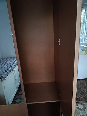 зеркела: Шифоньерлер, кийидер үчүн шкафтар, Колдонулган, Түз, ЛДСП — 2