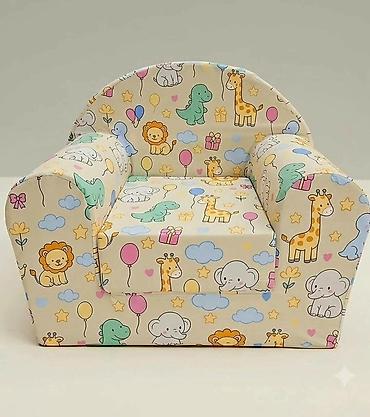 Foteljice: 🌈BAMBI foteljica 🪑Dimenzije:55×45 cm ✨ Sedeći deo: 30×30 cm 🛏️ — 11