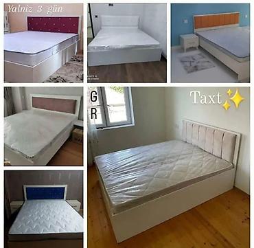 Çarpayılar: Yeni, İkinəfərlik çarpayı, Bazasız, Matras ilə, Siyirməli, Azərbaycan — 4