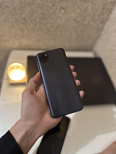 techno camon: Realme C21Y, Б/у, 64 ГБ, цвет - Черный, 2 SIM — 2