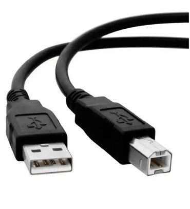 кабели и переходники для серверов usb 2.0 rs232 (9 pin): Кабель для принтера HD USB2.0 A папа к USB B папа, передача данных