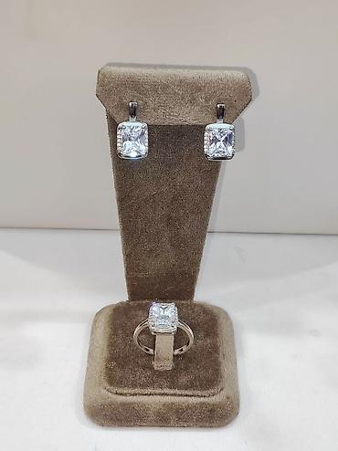 Серебряные наборы украшений: Серебряный Набор 925 пробы Дизайн под Италия Размеры имеются Цена — 6