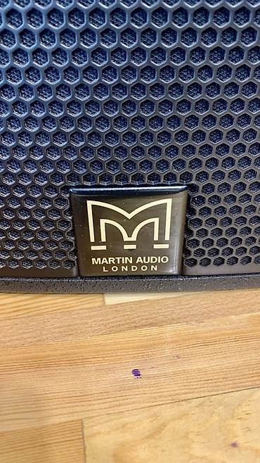 usilitel kalonka satilir: Martin Audio BlacklineX akustik sistemi + güc gücləndiricisi komplekti — 1