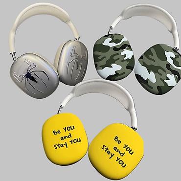 оригинальные аирподсы 1: Накладки‑чехлы на AirPods Max Чехлы для айфонов всех моделей 450 сом — 3