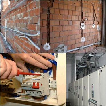 электрическая сушилка для белья баку: Elektrik isleri gorunur. Tam keyfiyyətli səliqəli iş