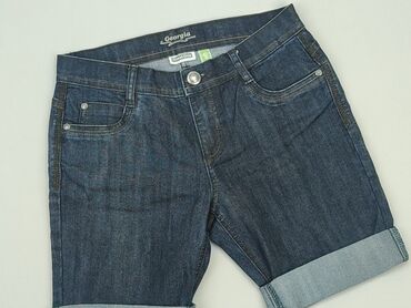granatowe bluzki z krótkim rękawem: Shorts, M (EU 38), condition - Perfect