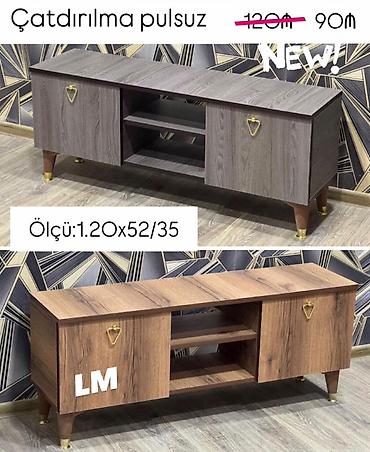 TV altlığı: TV STEND / TV altı Yeni və sifarişlə. Qiymət : 90₼ Ölçü  — 2