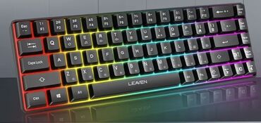 red square keyrox: Клавиатура, Механикалык, Зымдуу туташтыруу, Өлчөмү: 60%