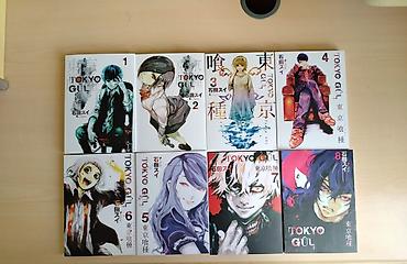 Komikslər, manqa: Tokyo gul manga seti.8 ciltden ibaretdir.hamsi yeni alinib ideal — 1