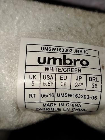 Patike: Patike za fudbal UMBRO br 38 su u odlicnom stanju sa sitnim tragovima — 15