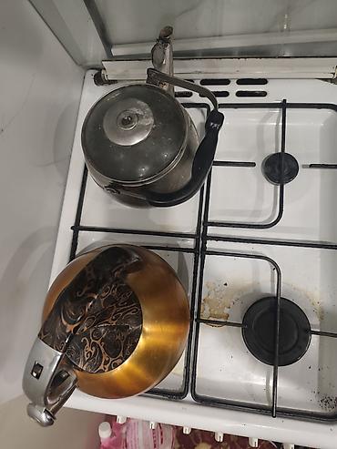 Техника для кухни: Газовая печь, Beko, Б/у, Напольная, цвет - Белый — 3