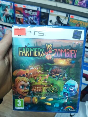 oyun diskleri: Ps5 farmers vs zombies