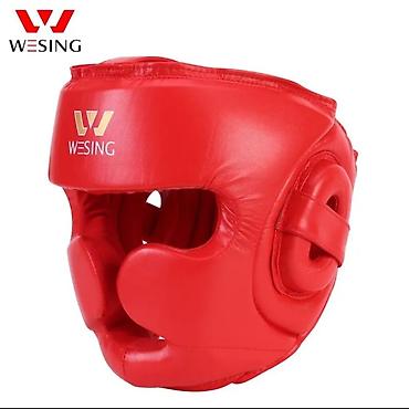 wesing: Продается боксерский шлем "Wesing" с защитой щёк — 2