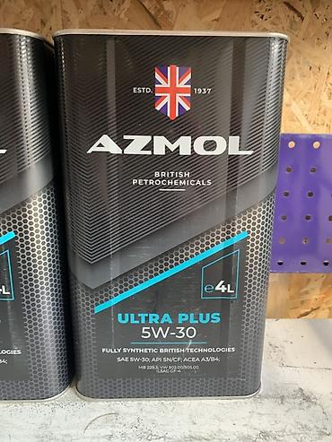 AZMOL Ultra Plus 5W-30 — полностью синтетическое моторное масло на