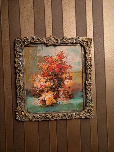 Şəkillər, tablolar: Resm,ketan,akril,65/75 — 13