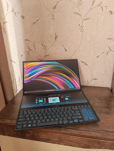 notebook irsad: Asus Zenbook Pro Duo RTX 2060 Intel Core i7 10750H | 16GB RAM | 1 tb — 2
