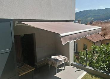 dekor kanjiza: Tenda za terasu/balkon – ručno rasklopiva markiza - Tip: zidna — 5