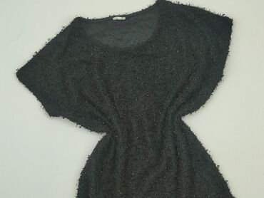 czarne szyfonowa bluzki: Блуза жіноча, Intimissimi, L, стан - Дуже гарний