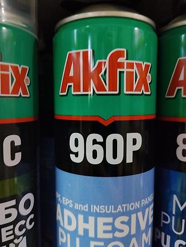 Көбүк-клей: Akfix, Пенопласт үчүн, Чекене — 2