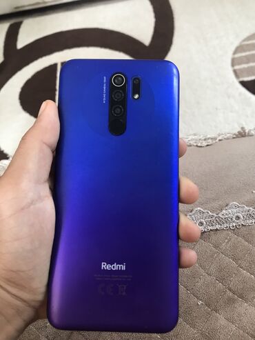 redmi 9 qiymeti irşad telecom: Xiaomi Redmi 9, 64 ГБ, цвет - Розовый, 
 Сенсорный, Отпечаток пальца, Беспроводная зарядка