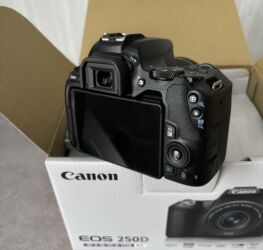 Фотоаппараты: Продаю НОВЫЙ фотоаппарат Canon EOS 250d .Готов к любым проверкам. В — 21