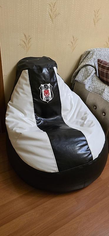 işləmiş mebelər: İşlənmiş, Pufik-kreslo, Süni dəri, Çatdırılma yoxdur — 2