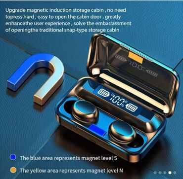 Qulaqcıqlar: Yeni Simsiz (Bluetooth) Qulaqcıqlar, rəng - Qara — 8