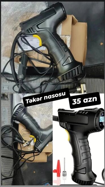 maşın təkərləri: 33 AZN maşın təkər nasosu satılır, təzədir, pakofkadadir. ciddi