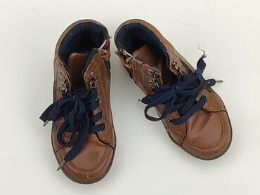 złote sandały na koturnie: Kozaki 29, Używany
