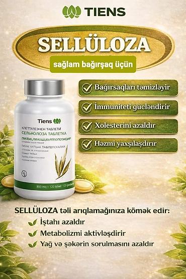tiens: TIENS Sellüloza – sağlam bağırsaq üçün bitki mənşəli kompleks Məhsul — 1