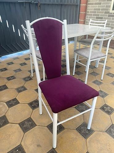 Кухонные столы и стулья: Кухонный стол и стул — 48