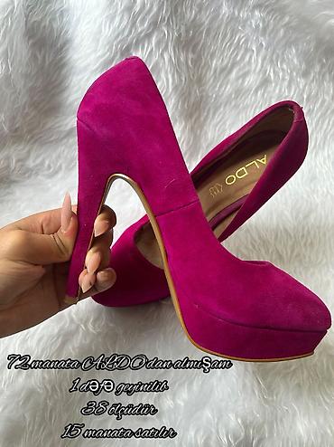 Tuflilər: Tuflilər, Aldo, Ölçü: 38.5, rəng - Bənövşəyi, Yeni — 3