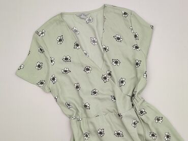 sukienka z bufiastymi rękawami hm: H&M, Women`s dress, size L (EU 40)