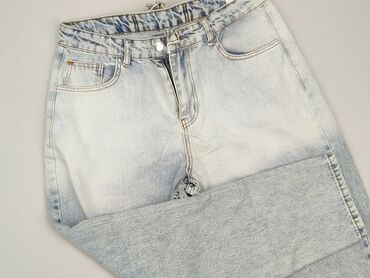 spodnie damskie jeans prosta nogawka: Джинси, L, стан - Хороший