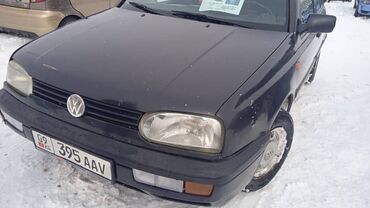 черный jaguar: Volkswagen Golf: 1992 г., 1.8 л, Механика, Бензин, Купе