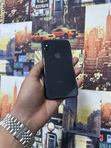Apple iPhone: IPhone X, 64 GB, Qara, Face ID