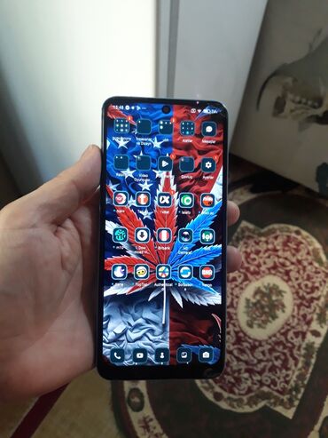 телефон fly ds129: Redmi Note 12, 128 GB, rəng - Göy, Barmaq izi