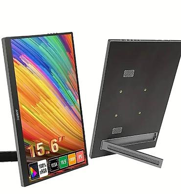 asus manitor: ANMITE 15.6" Universal Gaming portable Sensorlu Portativ Monitor — 5